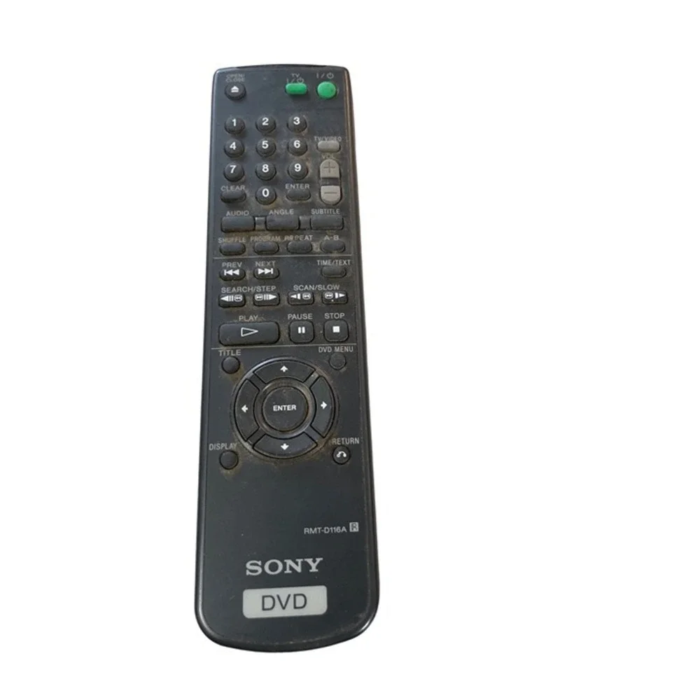 Sony Remote Control RMT-D116A DVD TV Black Good OEM Replacement‎ Controller